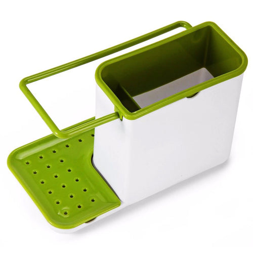 # 3-in-1 Soap Dispenser with Sponge Holder – Kitchen Sink Organizer & Dish Soap Pump