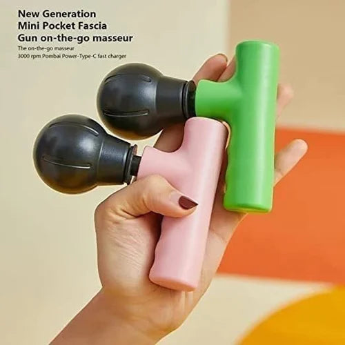 Blueide Mini Rechargeable Massage Gun – Portable Deep Muscle Massager