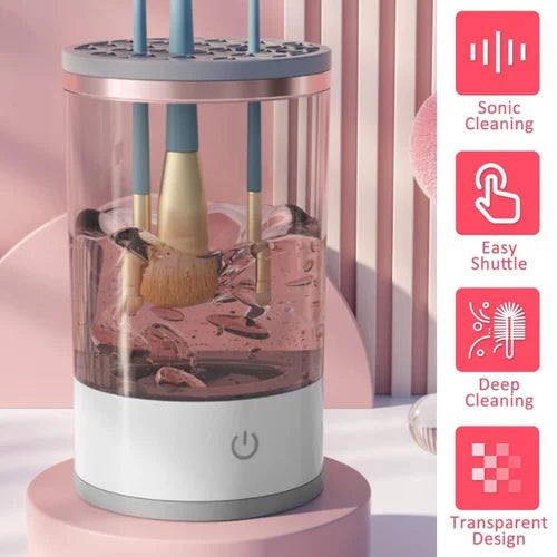 Portable Electric Makeup Brush Cleaner Machine | USB Makeup Brush Cleaning Device