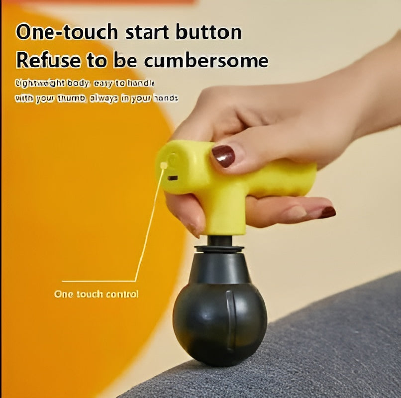 Blueide Mini Rechargeable Massage Gun – Portable Deep Muscle Massager