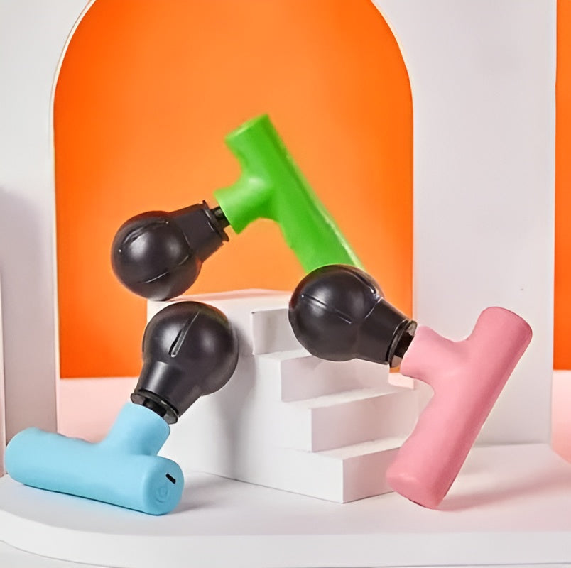 Blueide Mini Rechargeable Massage Gun – Portable Deep Muscle Massager
