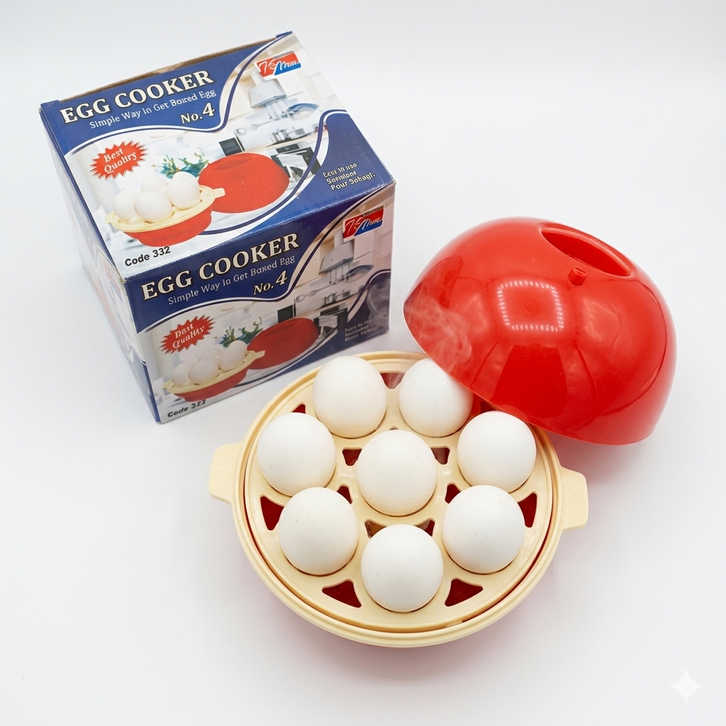 # Electric Egg Boiler & Vegetable Steamer – Automatic Egg Cooker for Breakfast & Snacks