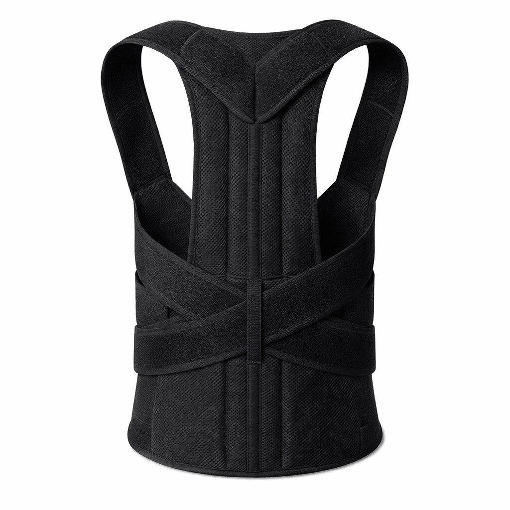 Adjustable Back Support Belt – Posture Corrector for Men & Women