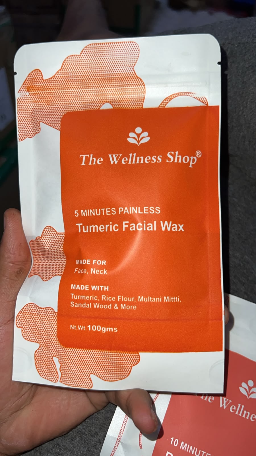 Turmeric Facial Wax Powder 100g | Herbal Facial Hair Removal Wax