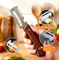 3-in-1 Stainless Steel Peeler Knife – Multi-Purpose Kitchen Tool3-in-1 Stainless Steel Peeler Knife – Multi-Purpose Kitchen Tool