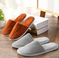 Soft Cotton Slippers for Men & Women – Free Size Indoor House Slippers