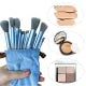 3-Piece Soft Makeup Brush Set for Foundation, Powder, Contour & Eyeshadow