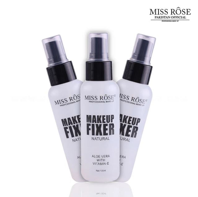 Miss Rose Makeup Fixing Spray 100ml – Aloe Vera & Vitamin E Mist
