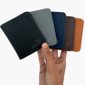 Genuine Leather Slim Bifold Wallet for Men – 6-Card ID Holder