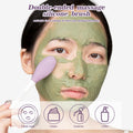 2-in-1 Silicone Face Mask Applicator & Facial Cleansing Brush