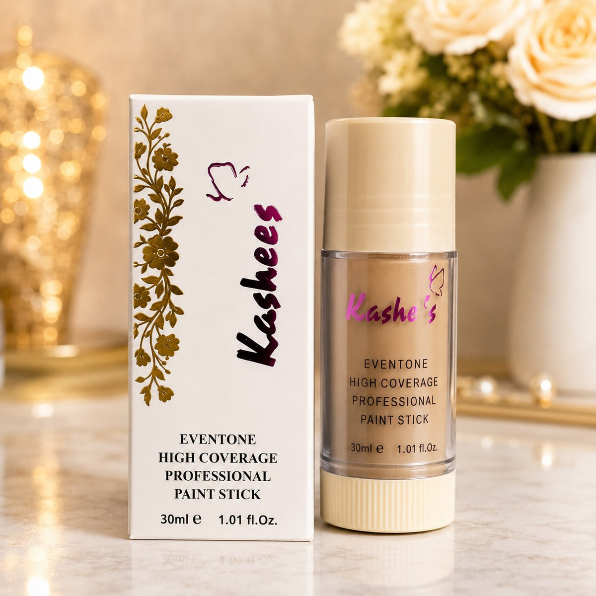 Kashee Paint Stick Foundation 30ml – Ivory | Face Coverage Makeup